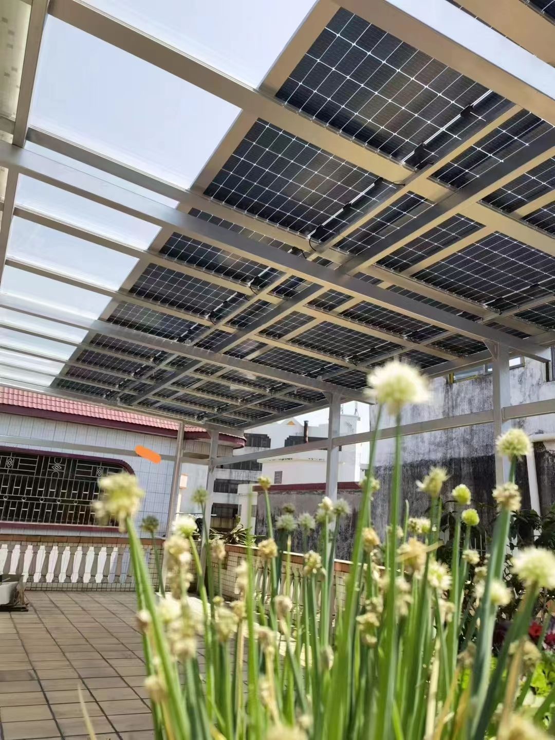 泗阳别墅家用屋顶太阳能发电系统安装